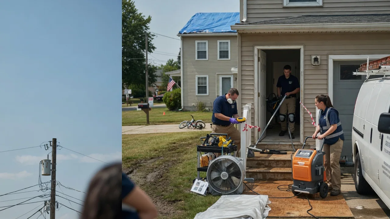 Water Damage Repair in Pisek, ND near me